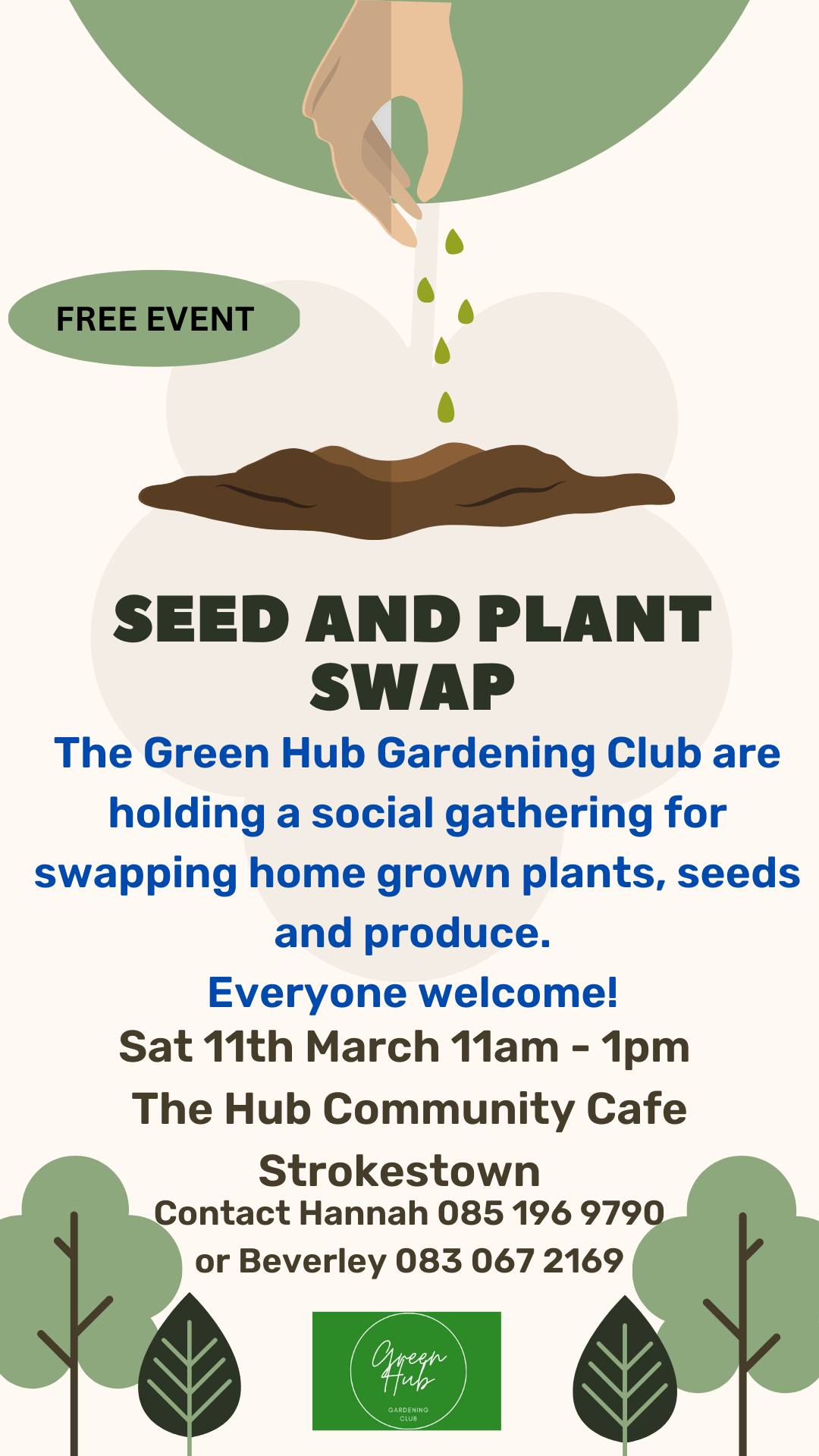 Green Hub Gardening Club: seed, plant & produce swap